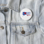 Traurig über diesen Texas- - Alaska-Stolz Button (Beispiel)