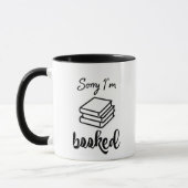 Traurig werde ich gebucht tasse (Links)