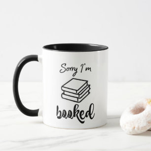 Traurig werde ich gebucht tasse