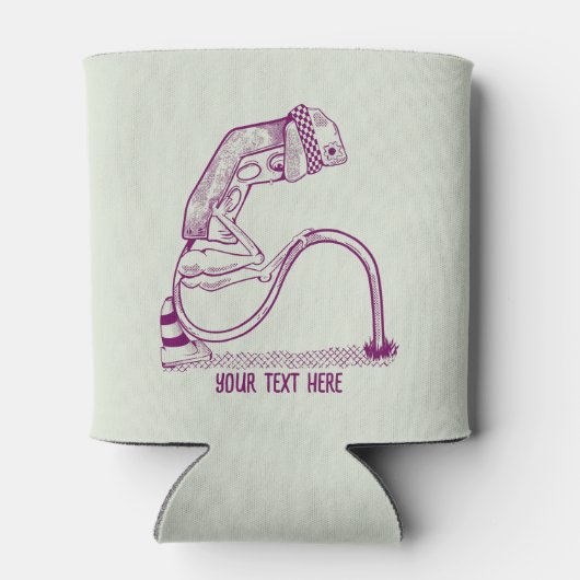 traurige Ampel Dosenkühler (Rückseite)