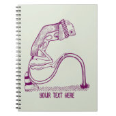 traurige Ampel Notizblock (Vorderseite)