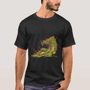 Traurige Cartoon-Mutant-Fisch-Kreatur bittet um Fr T-Shirt