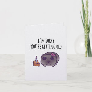Traurige Hamster Meme Geburtstagskarte Lustige G Karte
