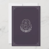 Traurige Hochzeit Save the Date (Rückseite)