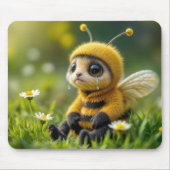 Traurige Hummeln mit Tränen Mousepad (Vorne)