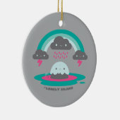 Traurige Insel 2 Keramikornament (Rechts)