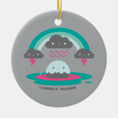 Traurige Insel 2 Keramikornament (Vorne)