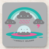 Traurige Insel 2 Untersetzer (Vorderseite)