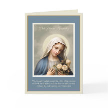 Traurige Jungfrau Mutter Mary Beileid Beileid