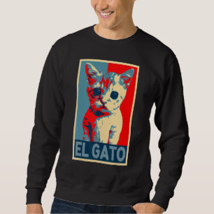 Traurige Katze Meme El Gato weinende Katze Kitty M Sweatshirt