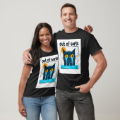 Traurige Katze "Unpässlich" T-Shirt (Unisex)