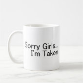 Traurige Mädchen Im genommen Kaffeetasse (Links)