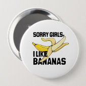 TRAURIGE MÄDCHEN MAG ICH BANANEN - .PNG BUTTON (Vorne & Hinten)