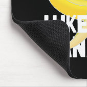 TRAURIGE MÄDCHEN MAG ICH BANANEN - WEISS - .PNG MOUSEPAD (Ecke)