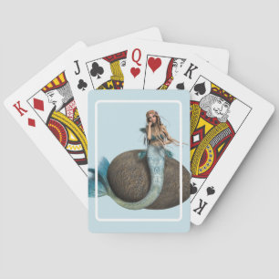 Traurige Meerjungfrau Spielkarten