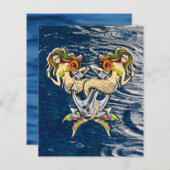 Traurige Meerjungfrauen vor Anker (Vorne/Hinten)