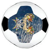 Traurige Meerjungfrauen vor Anker Fußball (Gedreht)