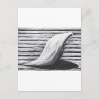 Traurige Mutter auf ihrem Weg Zuhause (Symbolik-Ku Postkarte