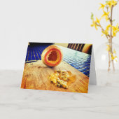 Traurige Passionsfrucht Karte (Gelbe Blume)