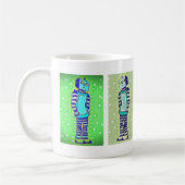 Traurige Roboter-Kaffee-Tasse Tasse (Links)