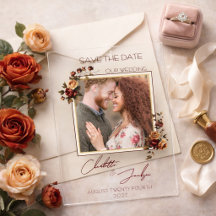 Traurige Rostrose Foto Herbst Hochzeit Save the Da