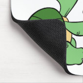 Traurige Schildkröte-glückliche Ameise Mousepad (Ecke)