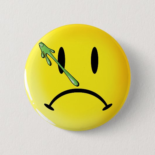 Traurige Seite mit Parodie für das Booger Comic Bo Button (Vorderseite)
