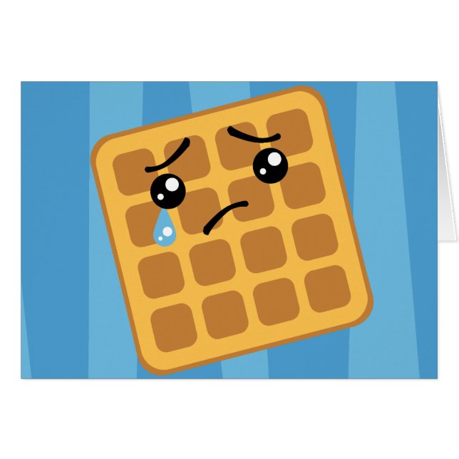 Traurige Waffle (Vorderseite (Horizontal))