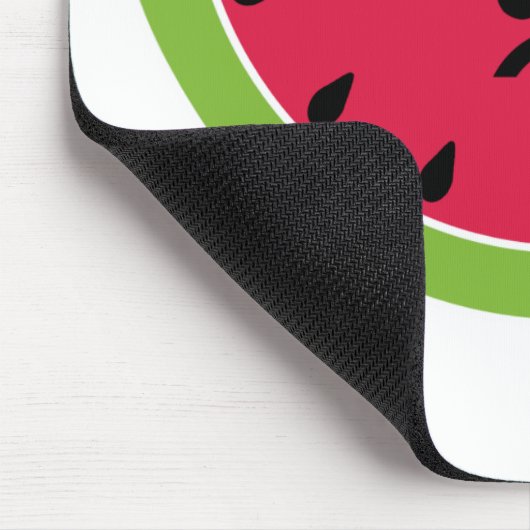 Traurige Wassermelone Mousepad (Ecke)