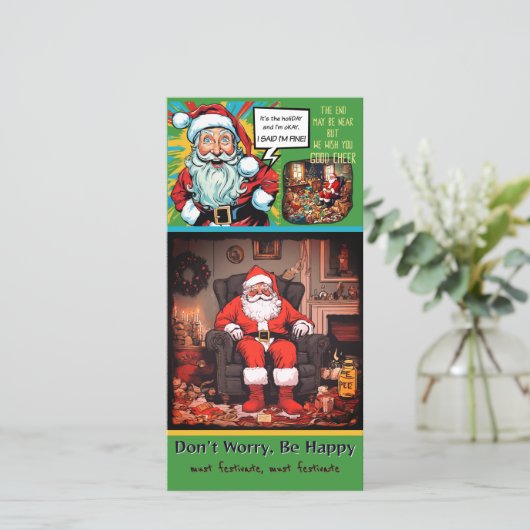 Traurige Weihnachtsfeste (ab 2 oder mehr) mit Flac (Stehend Vorderseite)