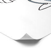 traurige weinende Maus Poster (Ecke)