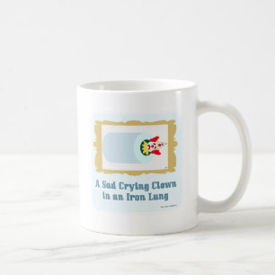 Trauriger Clown Kaffeetasse