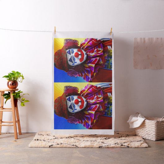 Trauriger Clown Stoff (Beispiel)
