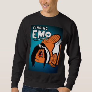 Trauriger Clownfisch Sweatshirt