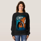 Trauriger Clownfisch Sweatshirt (Vorne ganz)