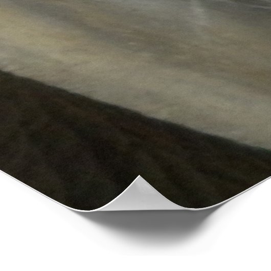 trauriger Elefant Poster (Ecke)