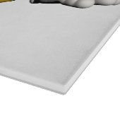 Trauriger Emoticon Schneidebrett (Ecke)