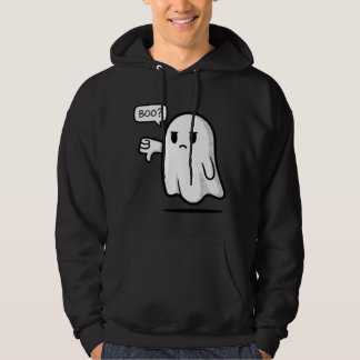 Trauriger Geist sagt „Boo?“ Frontdruck Lustig Süß Hoodie