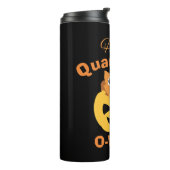 Trauriger Halloween Thermosbecher (Nach links gedreht)