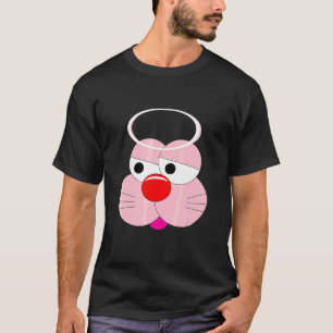 Trauriger Hase Ich bin kein Engel T-Shirt