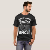 Trauriger Humorer Single Männer keine Freundin T-Shirt (Vorne ganz)
