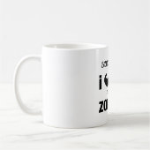 Trauriger i-Schnurrbart….sind Sie ein Zombie? Kaffeetasse (Links)