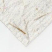 Trauriger japanischer Frosch Toad im 19. Jahrhunde Fleecedecke (Ecke)