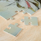 Trauriger Jesus in Krone Puzzle (Seite)