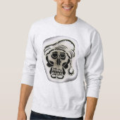 Trauriger Jolly Roger - Sweatshirt (Vorderseite)