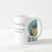 Trauriger kleiner Igel Kaffeetasse (VorderseiteRechts)