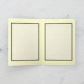 Trauriger kleiner Spaßvogel Karte (Innenseite)