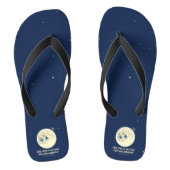 Trauriger Mond Badesandalen (Fußbett)