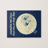 Trauriger Mond Puzzle (Horizontal)