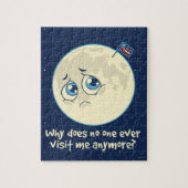 Trauriger Mond Puzzle (Vertikal)